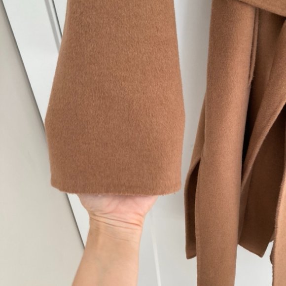 Zara Wool Blend Camel Coat | MaxMara Dupe - Picture 4 of 7